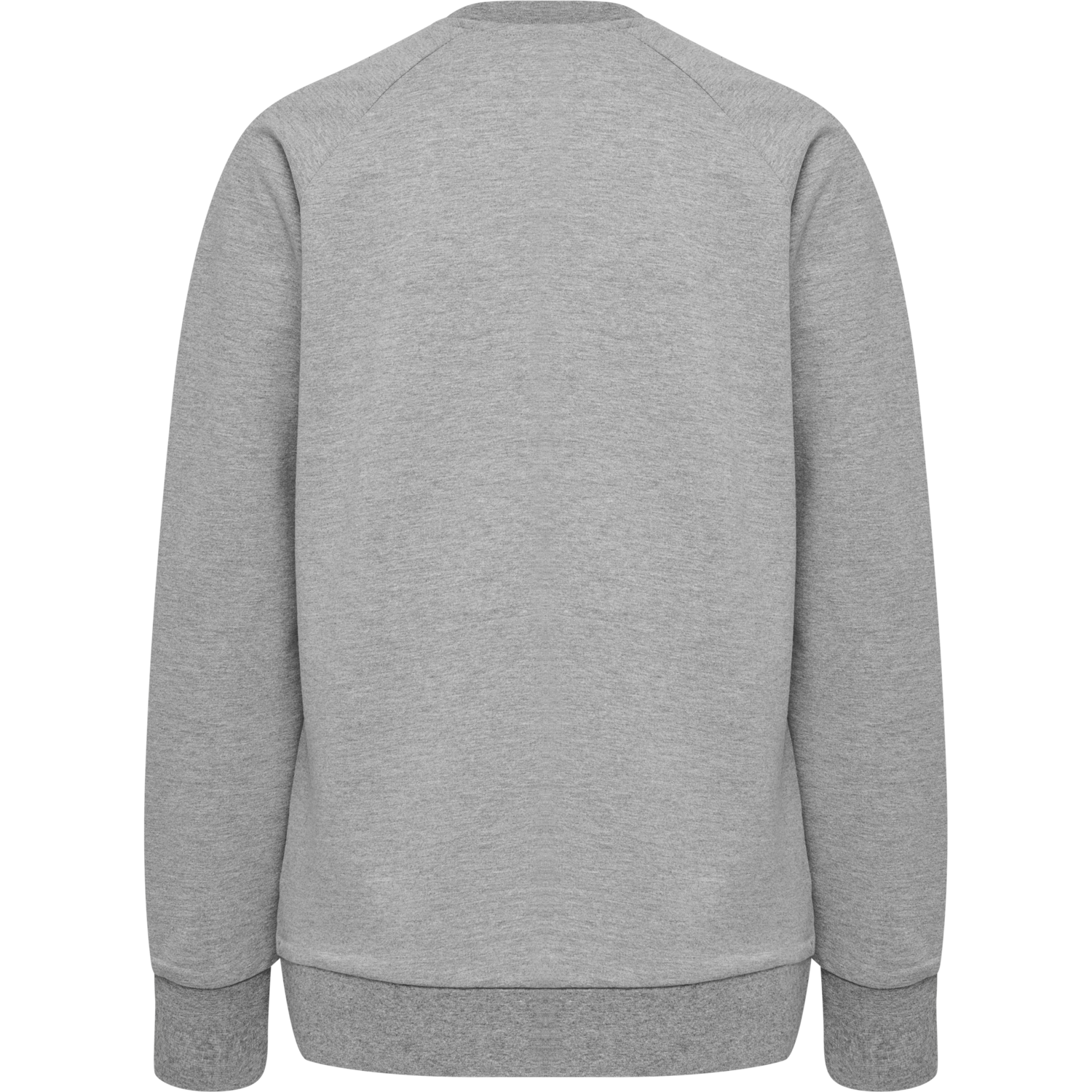 HMLGO COTTON LOGO SWEATSHIRT WOMAN, GREY MELANGE, packshot