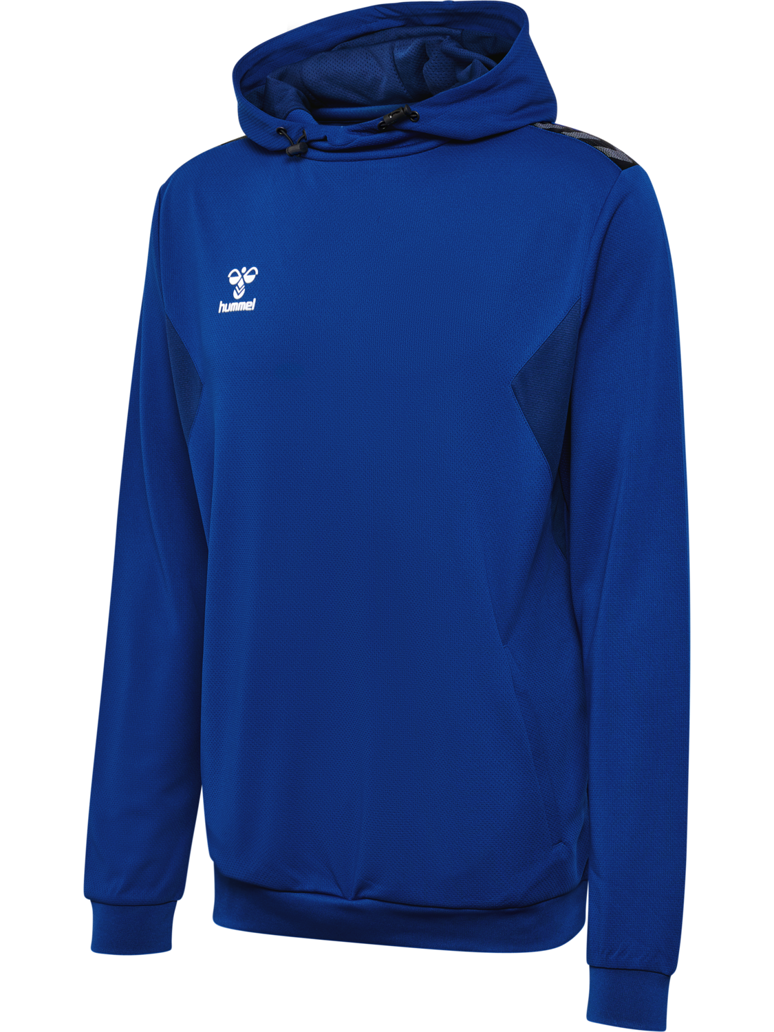 hmlAUTHENTIC PL HOODIE, TRUE BLUE, packshot