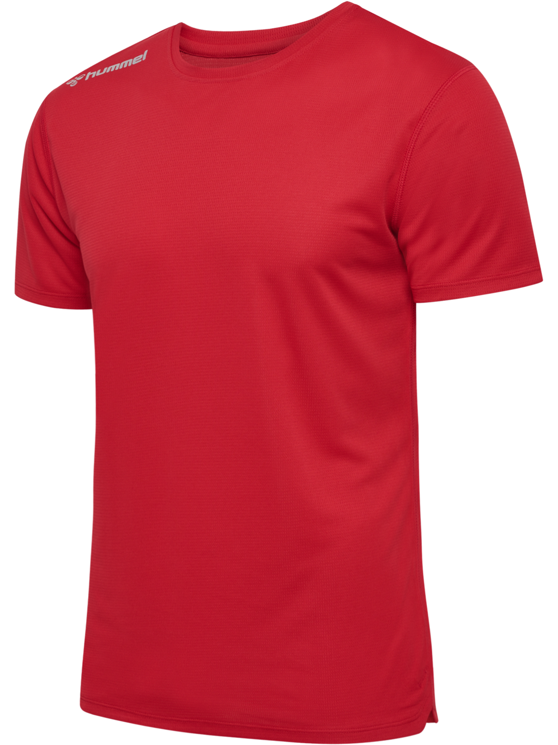 hmlRUN JERSEY S/S, TANGO RED, packshot