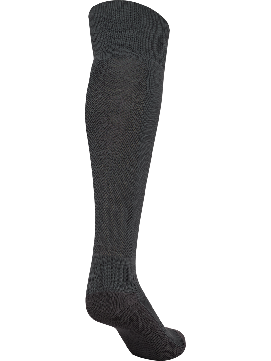 hmlESSENTIAL FOOTBALL SOCKS, ASPHALT/WHITE, packshot