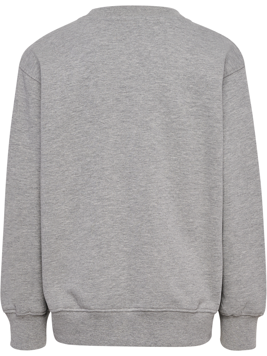 hmlCLEAN SWEATSHIRT, GREY MELANGE, packshot