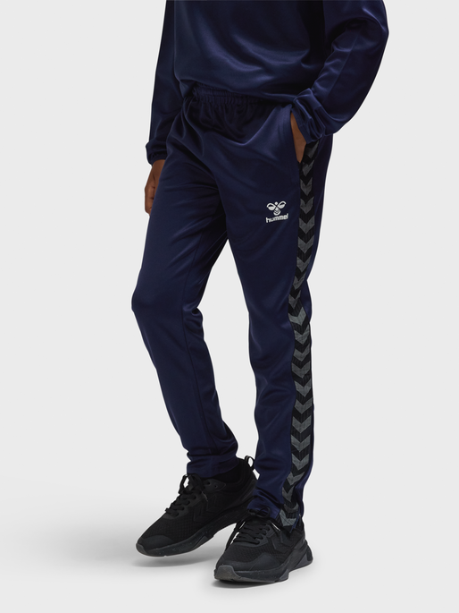 hmlAUTHENTIC PL PANTS KIDS, MARINE, model