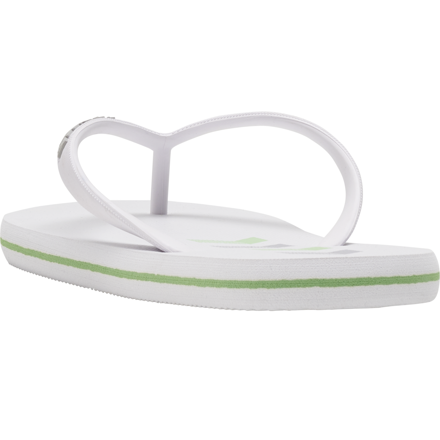CHEVRON FLIP FLOP, WHITE, packshot