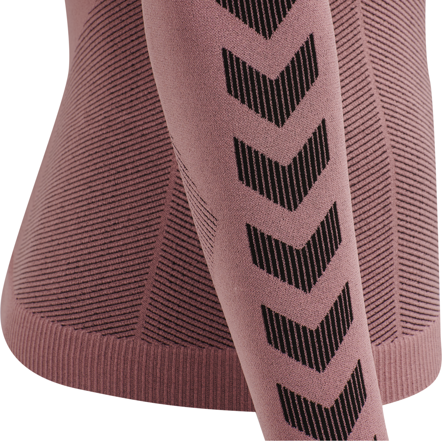 HUMMEL FIRST SEAMLESS JERSEY L/S W, DUSTY ROSE, packshot