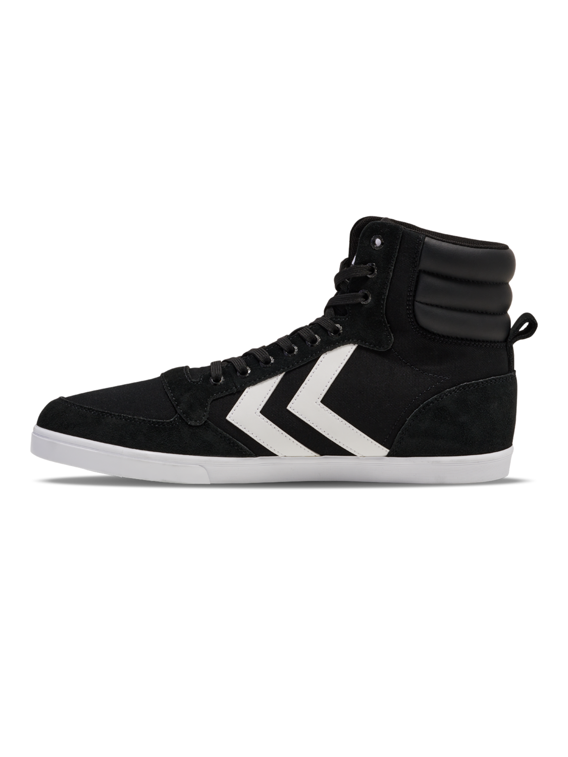 HUMMEL SLIMMER STADIL HIGH, BLACK/ WHITE KH, packshot