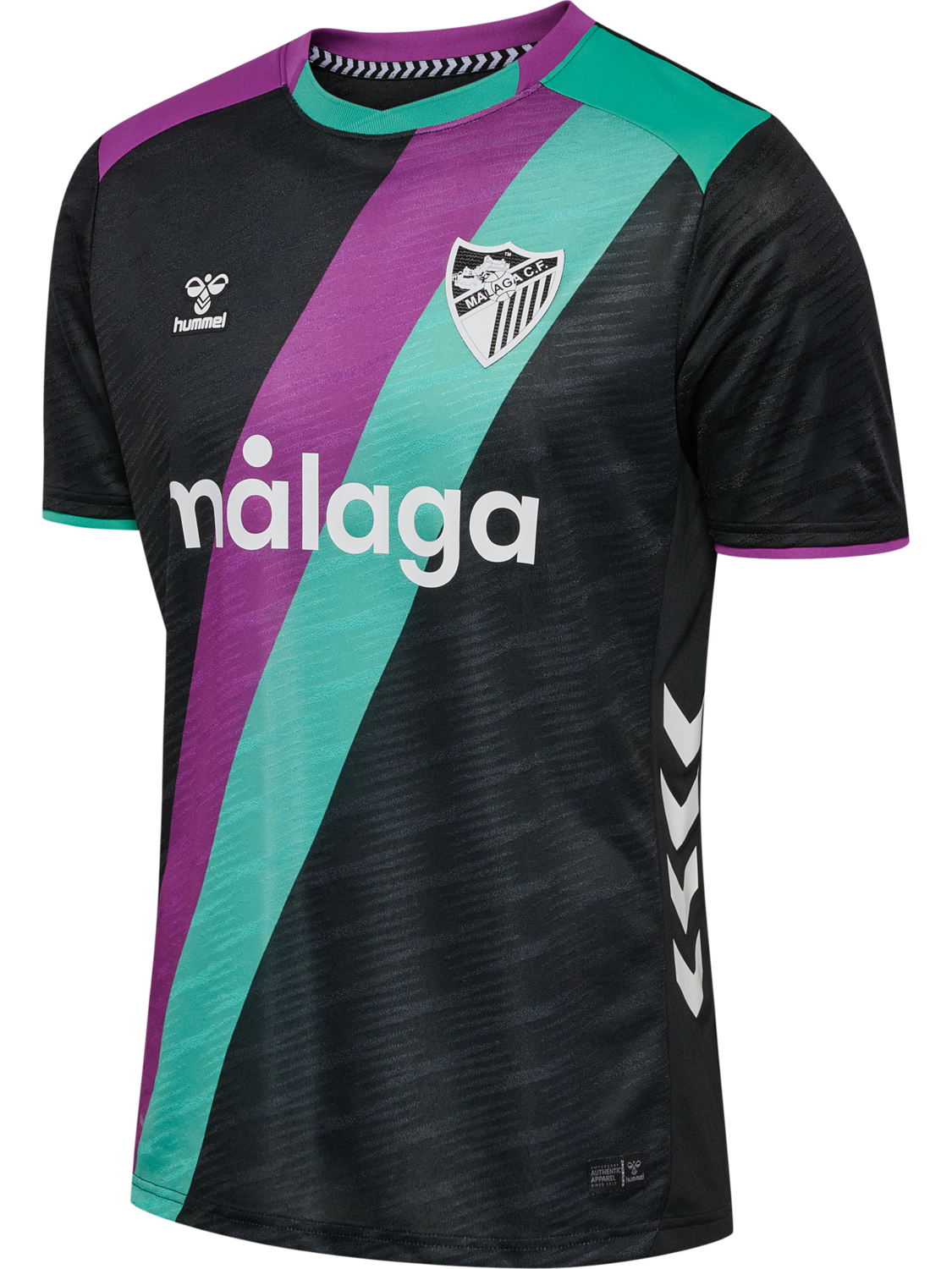 MCF 25/26 AWAY JERSEY S/S, BLACK, packshot