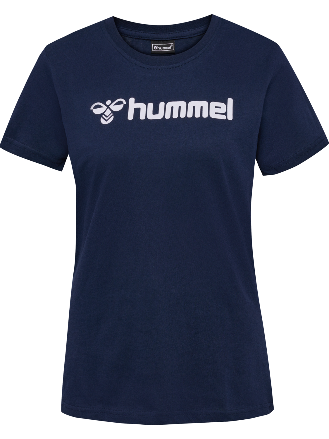 hmlMOVER COTTON T-SHIRT S/S WOMAN, MARINE, packshot