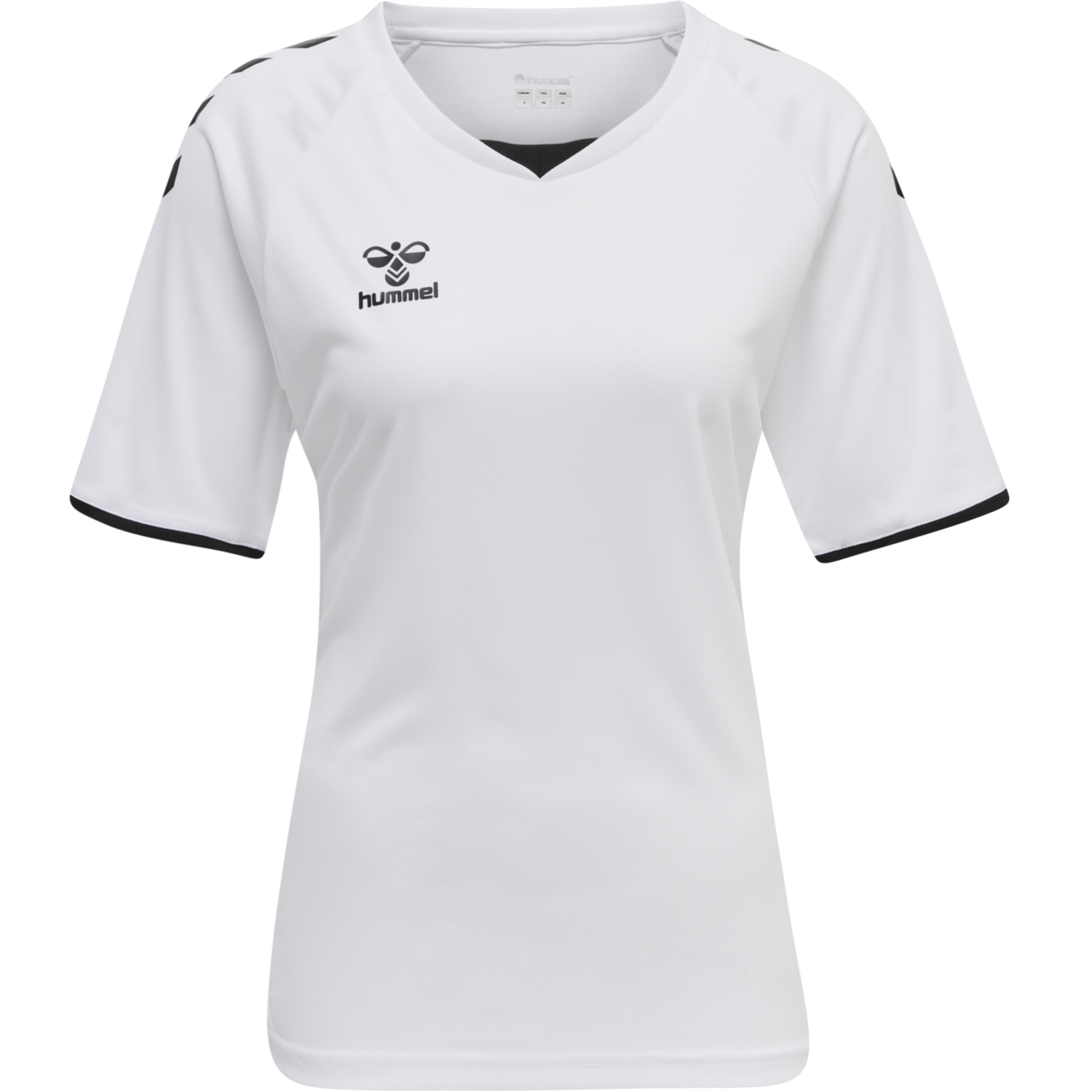 hmlCORE VOLLEY TEE WO, WHITE, packshot
