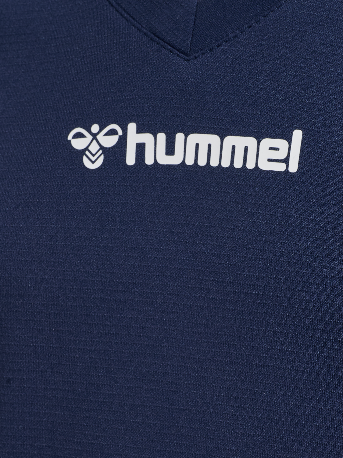 hmlBL ESSENTIAL TEE L/S KIDS, MARINE, packshot