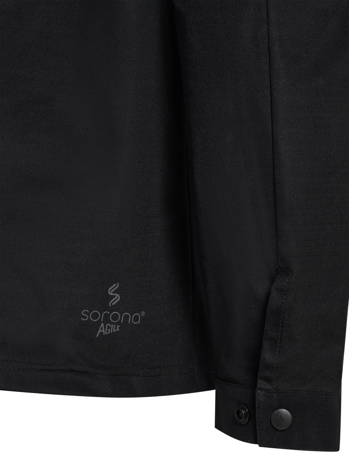 hmlSORONA LOOSE OVERSHIRT, BLACK, packshot