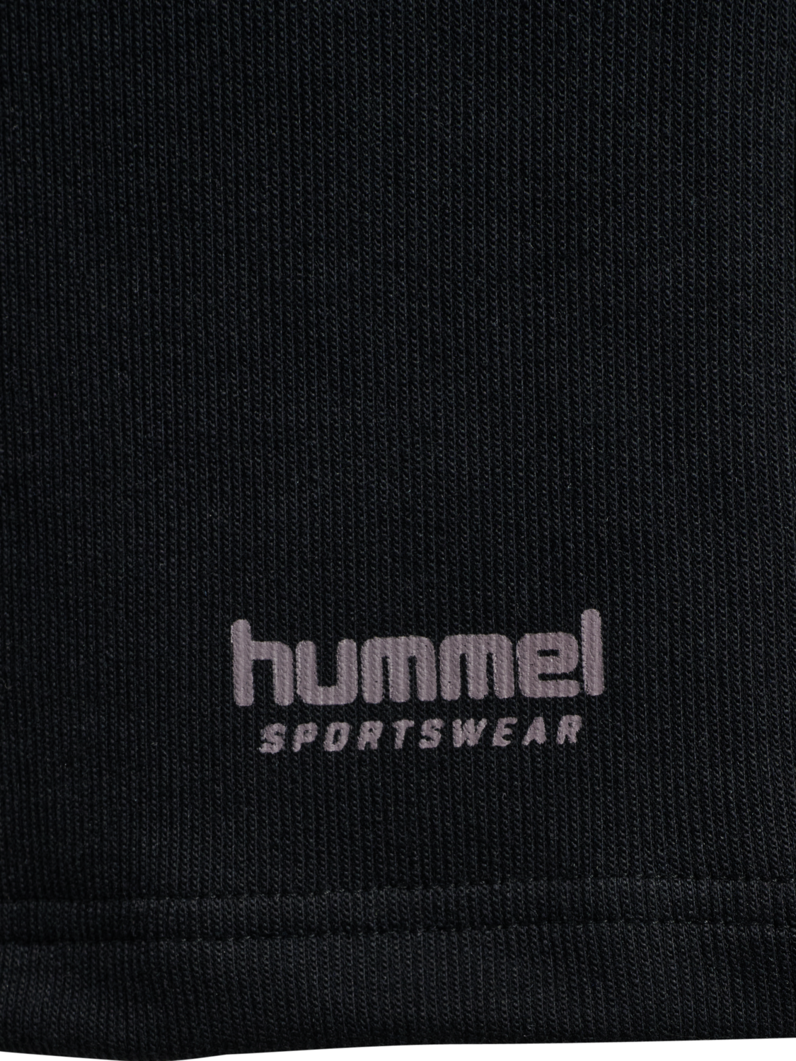 hmlLOOSE SWEAT SHORTS HS, BLACK, packshot