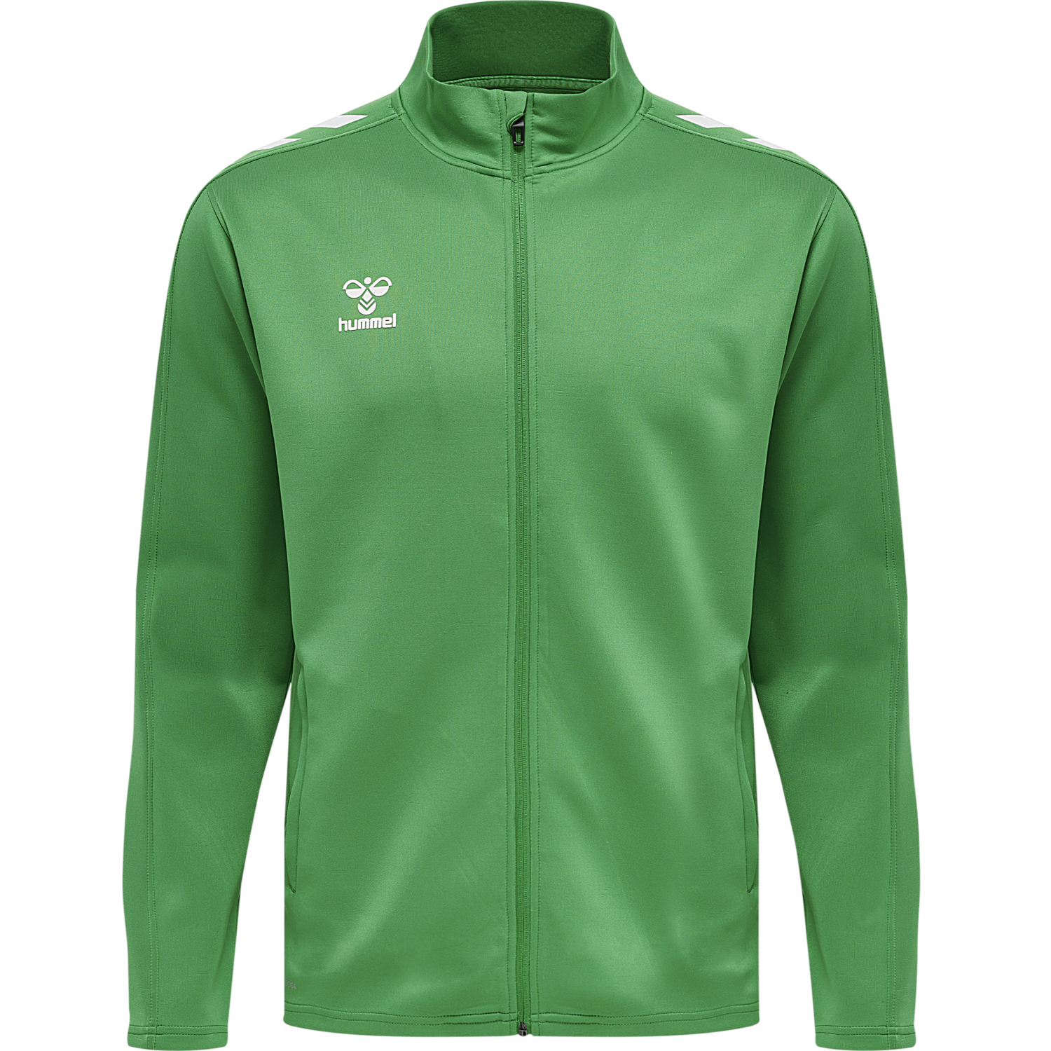 hmlCORE XK POLY ZIP SWEAT, JELLY BEAN, packshot