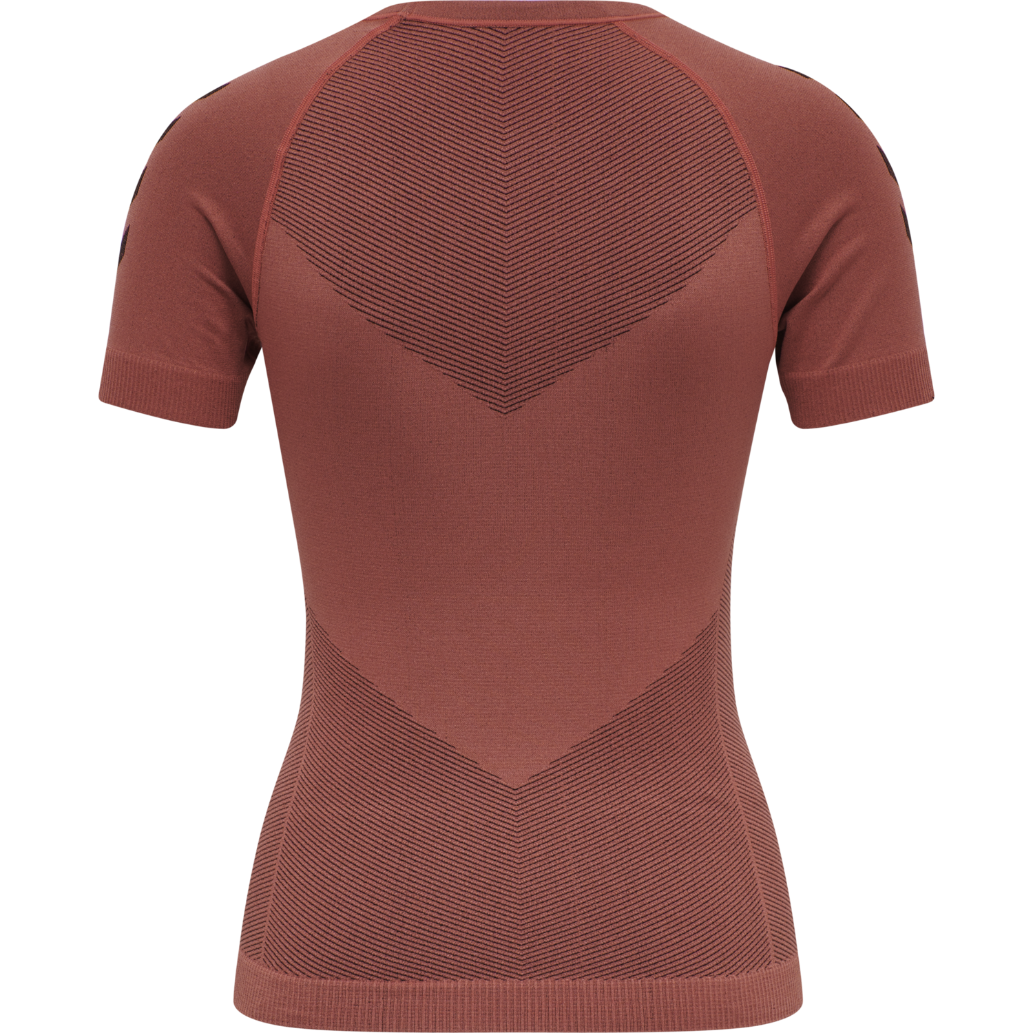 HUMMEL FIRST SEAMLESS JERSEY S/S W, MARSALA, packshot