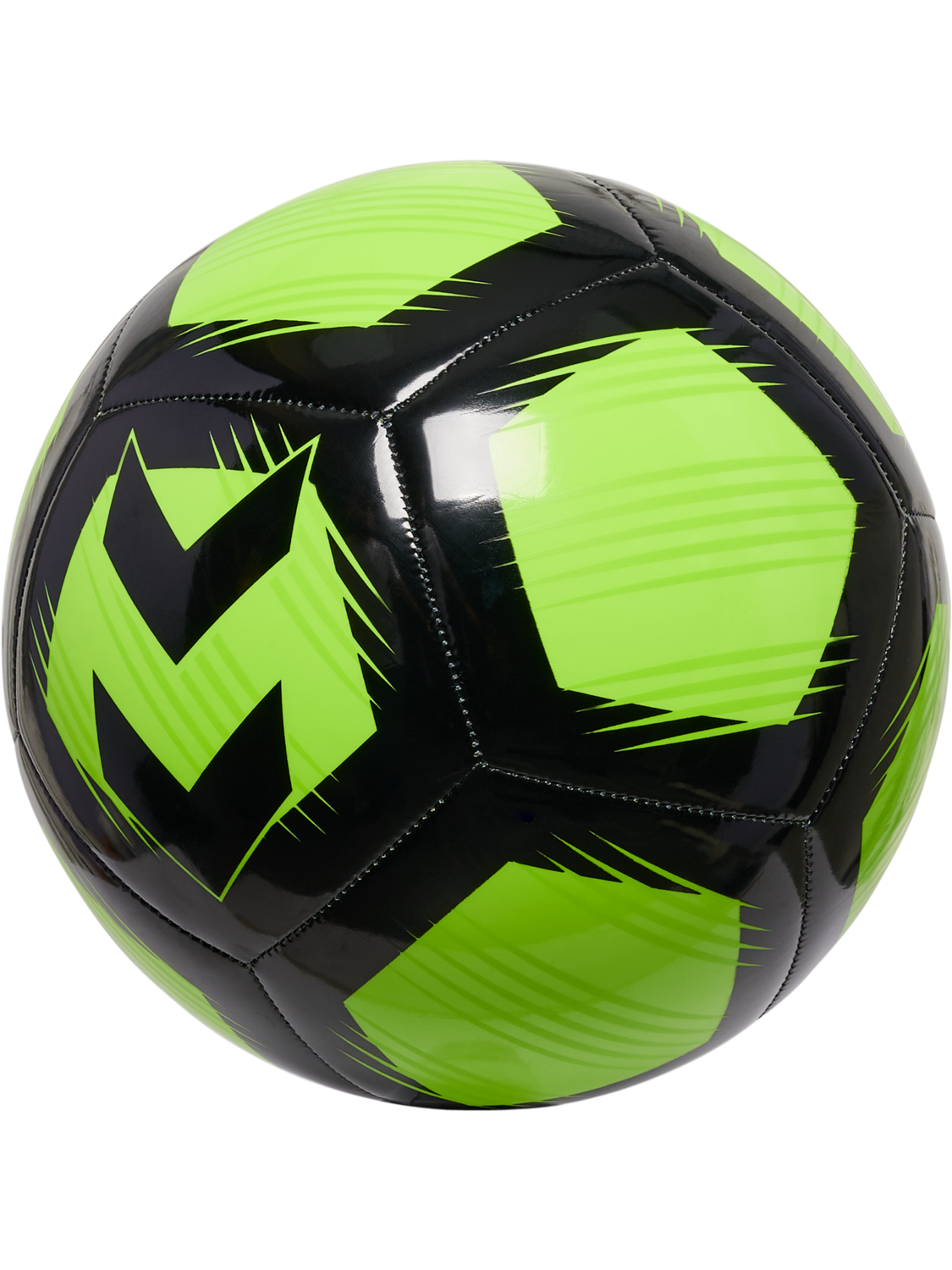 hmlFOOTBALL NEON, BLACK/GREEN GECKO, packshot