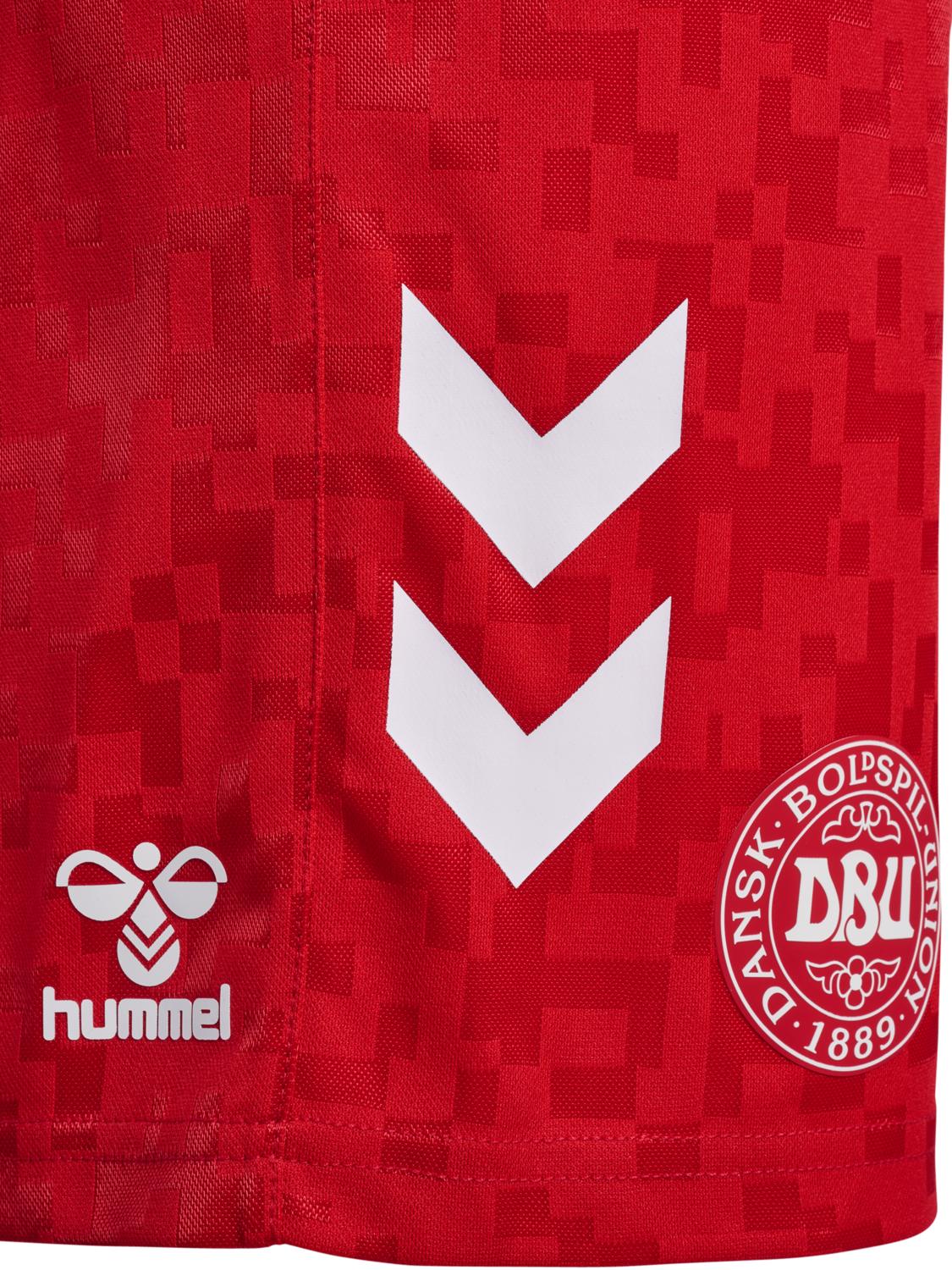 DBU 24 AWAY SHORTS KIDS, TANGO RED, packshot