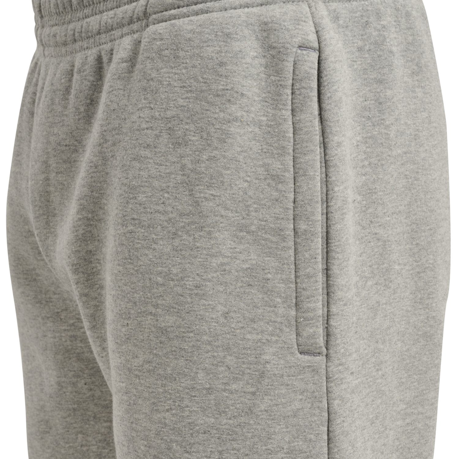 hmlRED BASIC SWEAT PANTS, GREY MELANGE, packshot