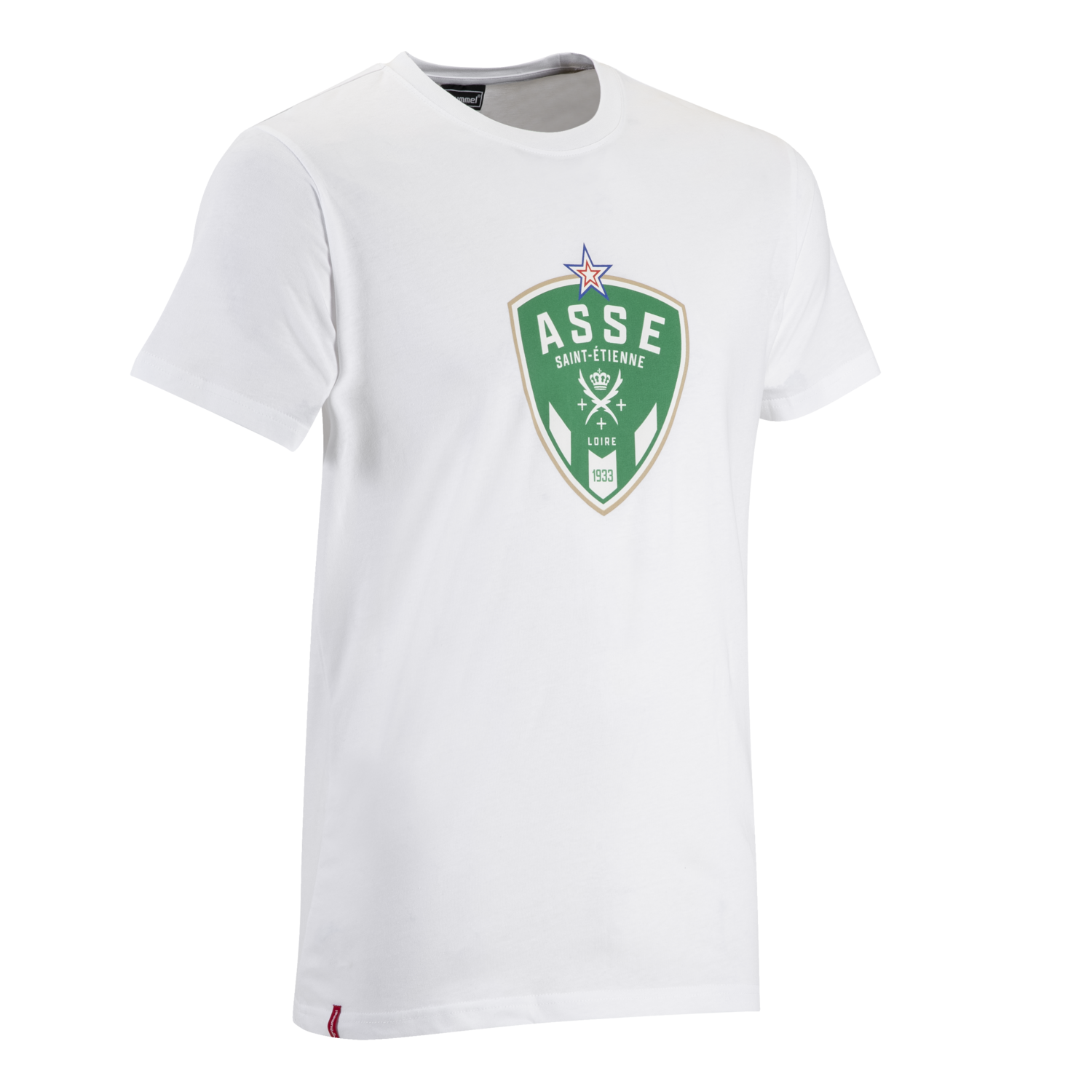 ASSE 22/23 FAN GREEN T-SHIRT S/S, WHITE, packshot