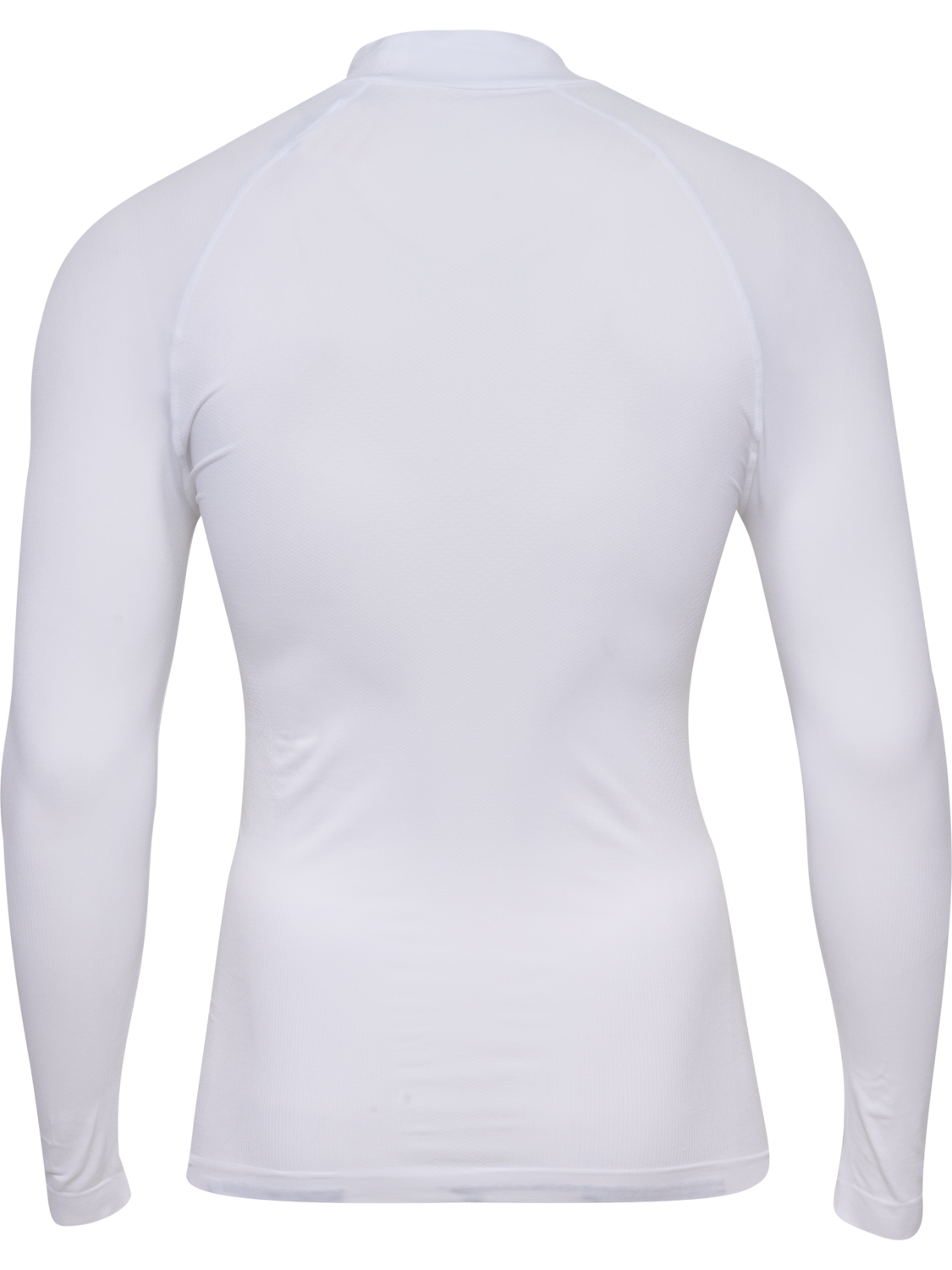 hmlBL COMFORT 2.0 MOCKNECK TEE L/S, WHITE, packshot