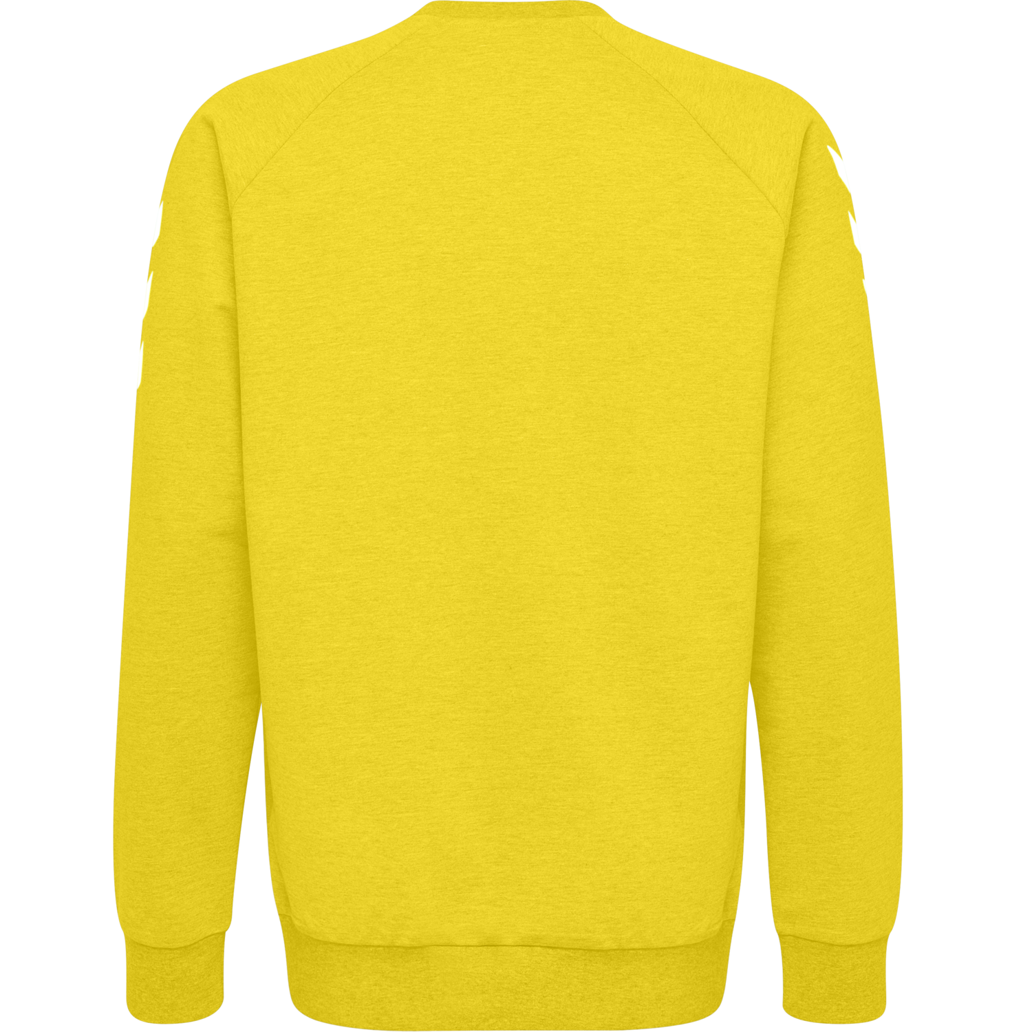 HMLGO COTTON SWEATSHIRT, SPORTS YELLOW, packshot