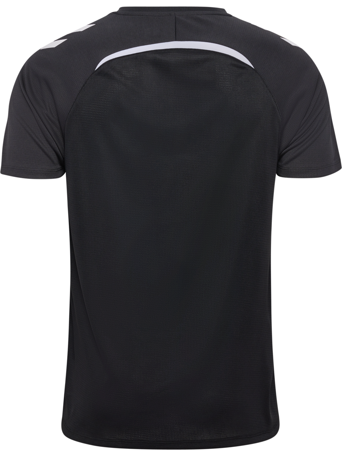 hmlLEAD 2.0 JERSEY S/S, BLACK/ASPHALT, packshot