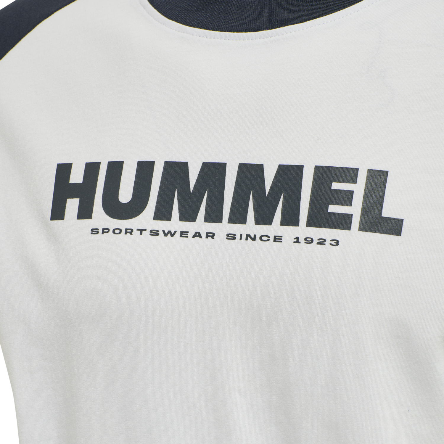 hmlLEGACY BLOCKED T-SHIRT, WHITE, packshot