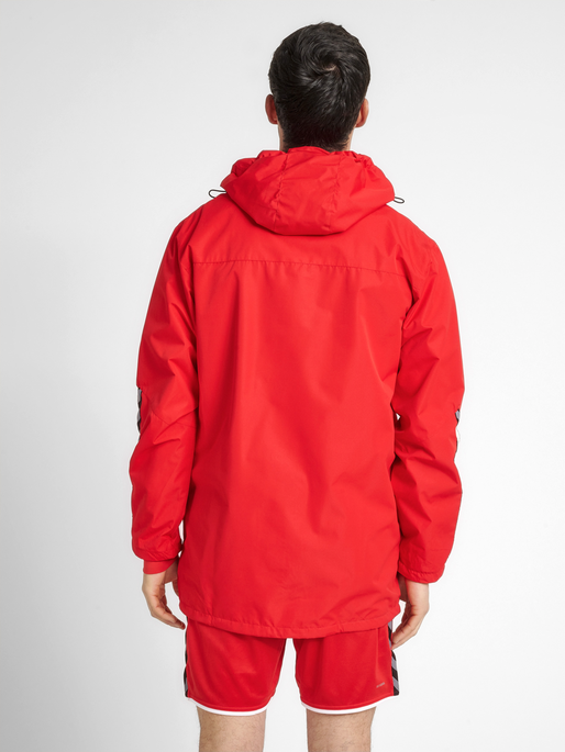 hmlAUTHENTIC ALL-WEATHER JACKET, TRUE RED, model