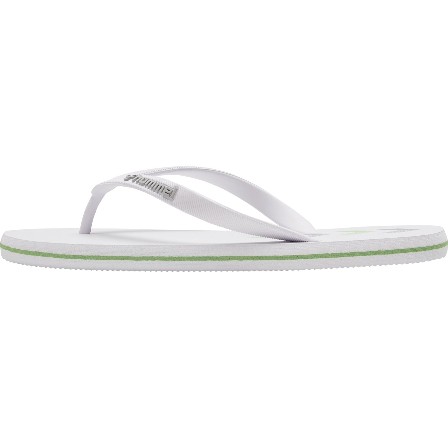 CHEVRON FLIP FLOP, WHITE, packshot