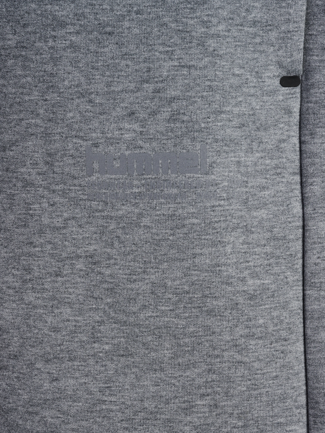 hmlTECH FLEECE SHORTS, GREY MELANGE, packshot