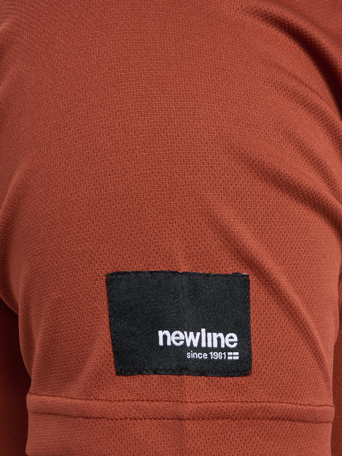 nwlCHARGE MESH T-SHIRT, BURNT HENNA, packshot