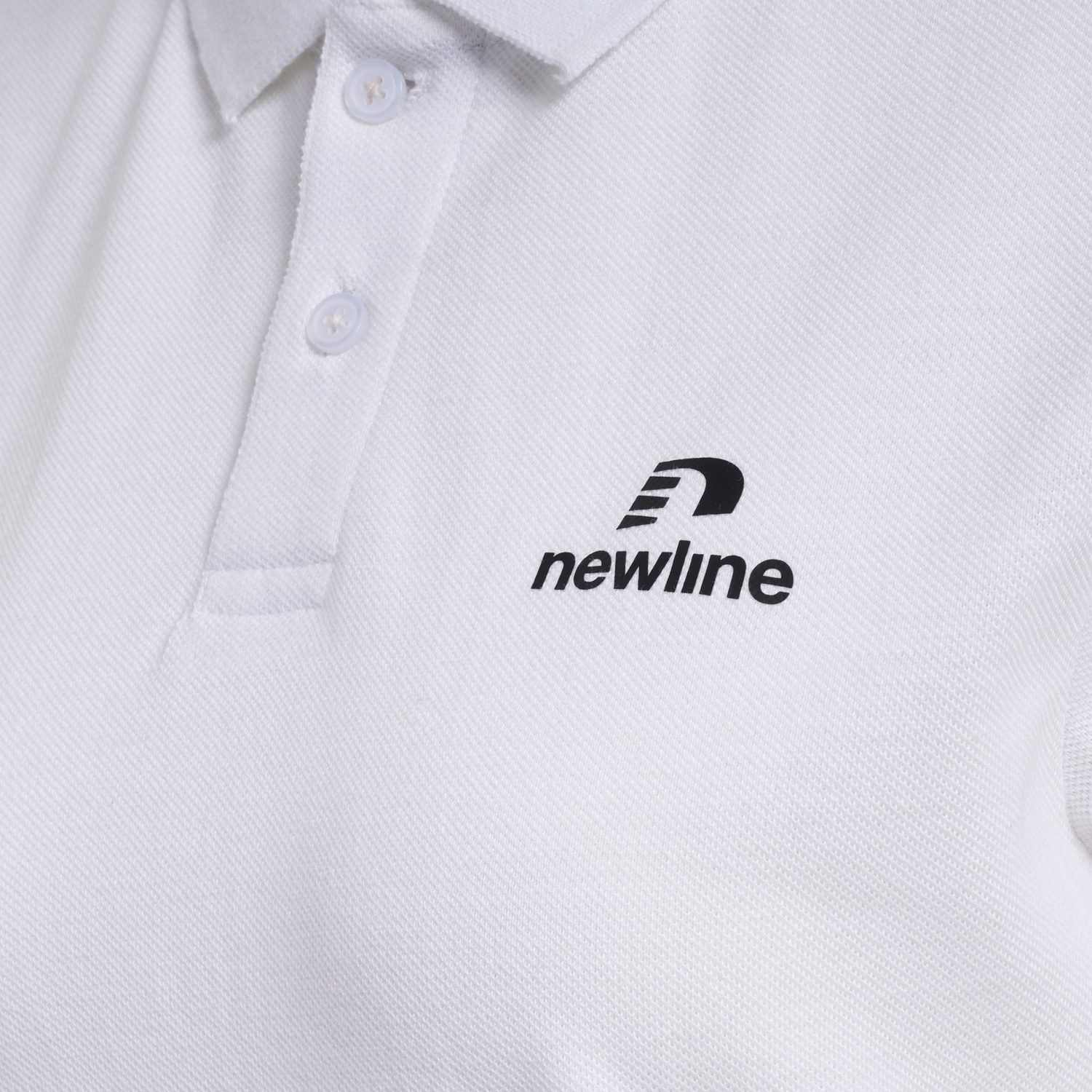 nwlLEA COTTON POLO WOMEN, WHITE, packshot