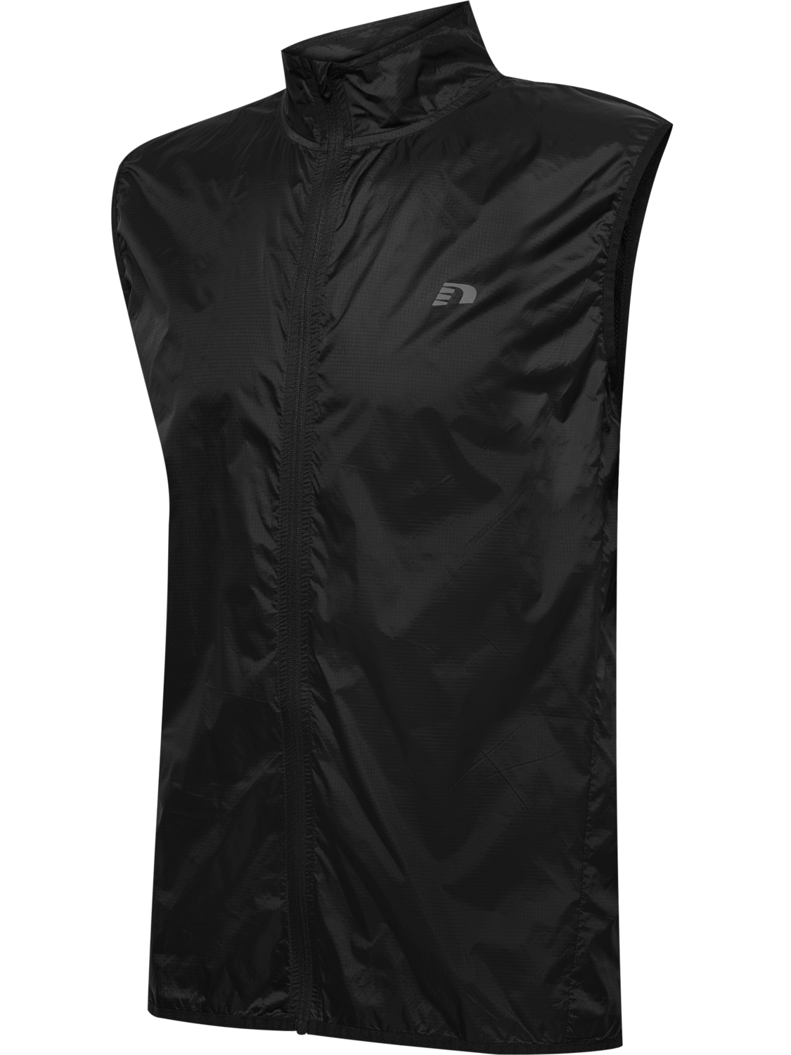 nwlPACKABLE TRAIL VEST, BLACK