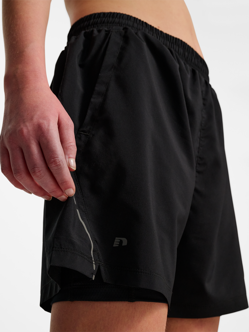 nwlFAST 2IN1 W SHORTS, BLACK, model