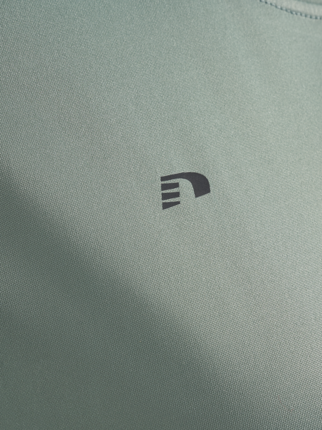 nwlBEAT W T-SHIRT L/S, GREEN MILIEU, packshot