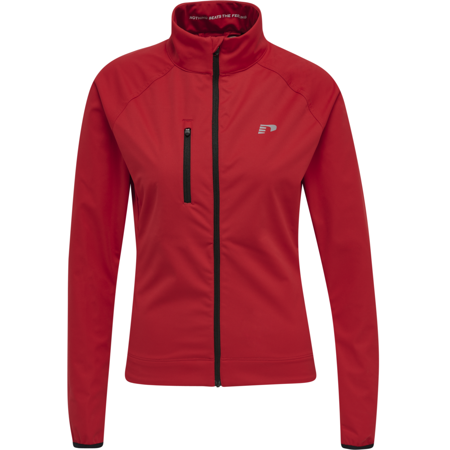 WOMENS CORE BIKE THERMAL JACKET, TANGO RED, packshot